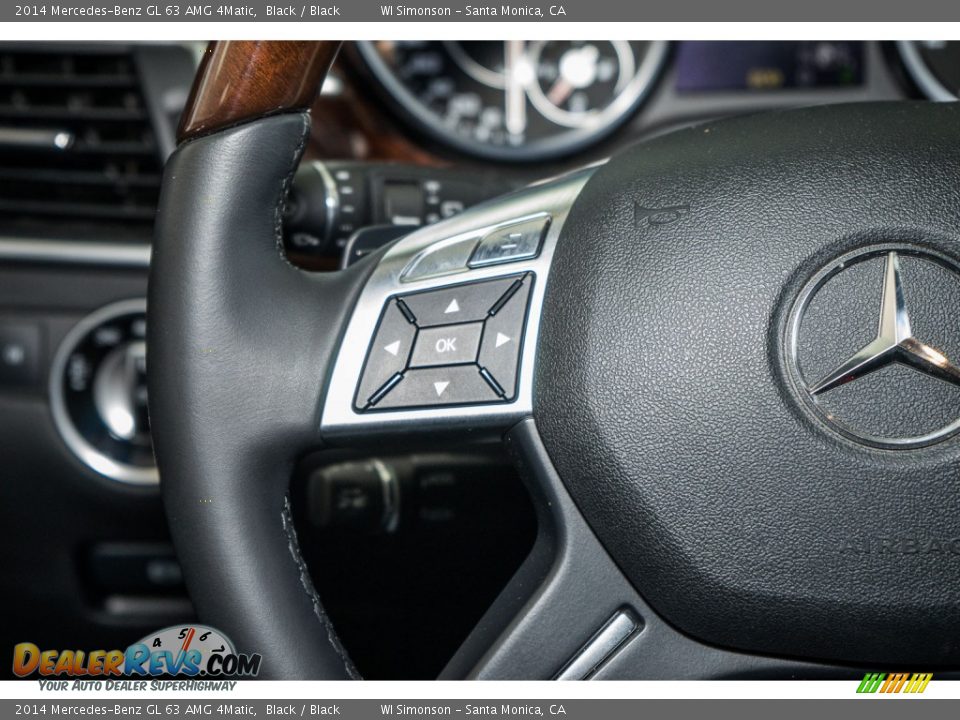 2014 Mercedes-Benz GL 63 AMG 4Matic Black / Black Photo #19