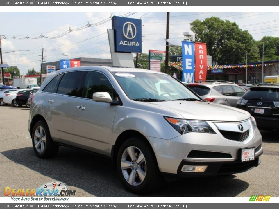 2012 Acura MDX SH-AWD Technology Palladium Metallic / Ebony Photo #1