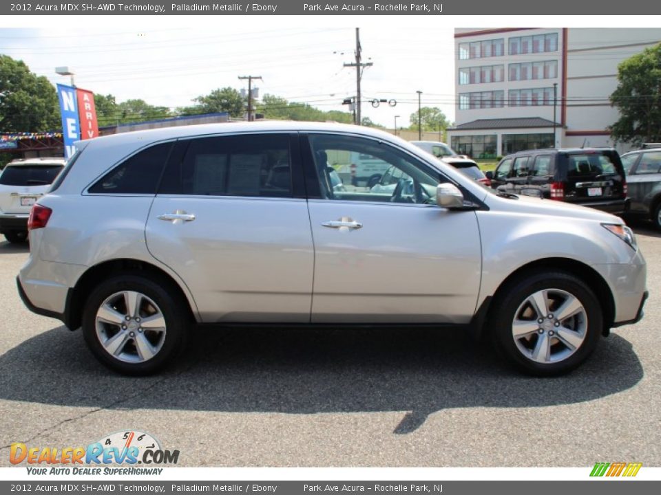 2012 Acura MDX SH-AWD Technology Palladium Metallic / Ebony Photo #2