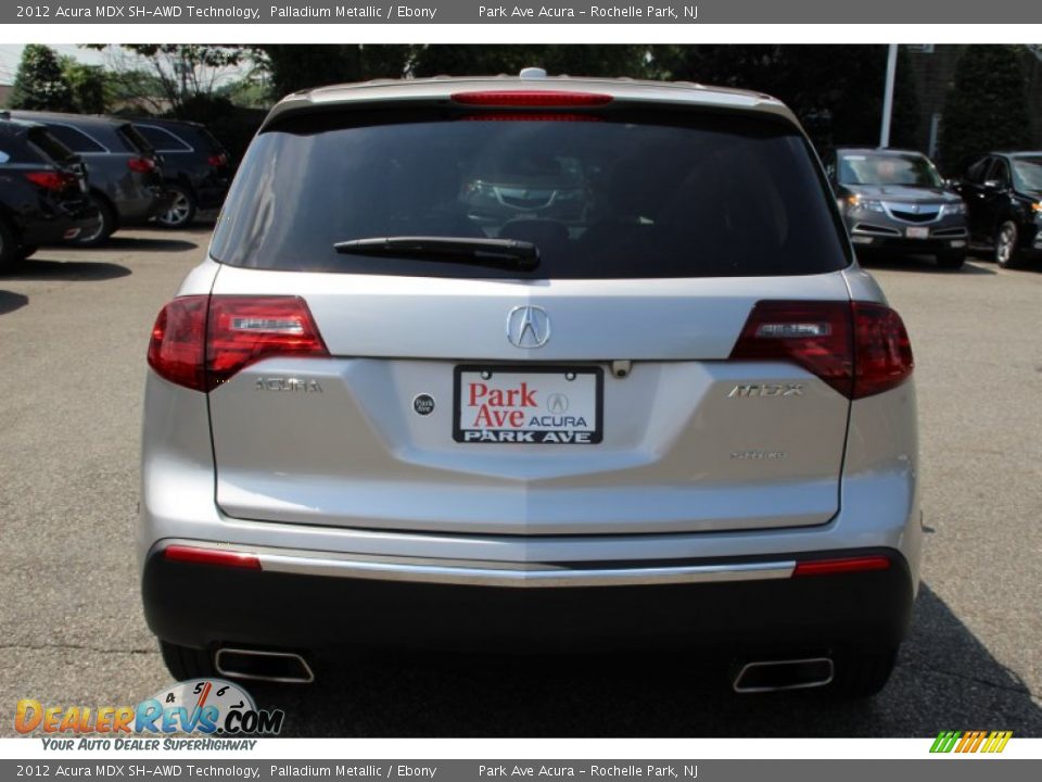 2012 Acura MDX SH-AWD Technology Palladium Metallic / Ebony Photo #4