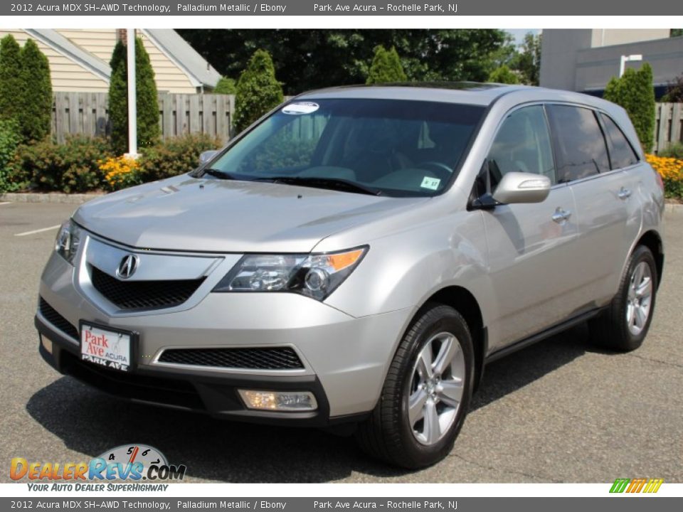 2012 Acura MDX SH-AWD Technology Palladium Metallic / Ebony Photo #7