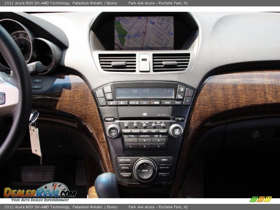 2012 Acura MDX SH-AWD Technology Palladium Metallic / Ebony Photo #16