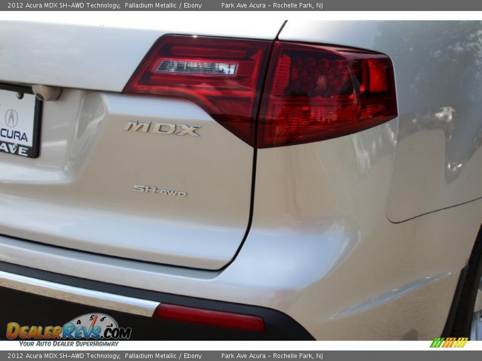2012 Acura MDX SH-AWD Technology Palladium Metallic / Ebony Photo #23