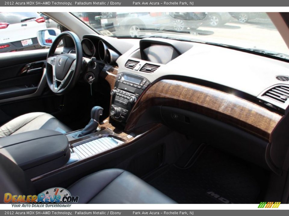 2012 Acura MDX SH-AWD Technology Palladium Metallic / Ebony Photo #27