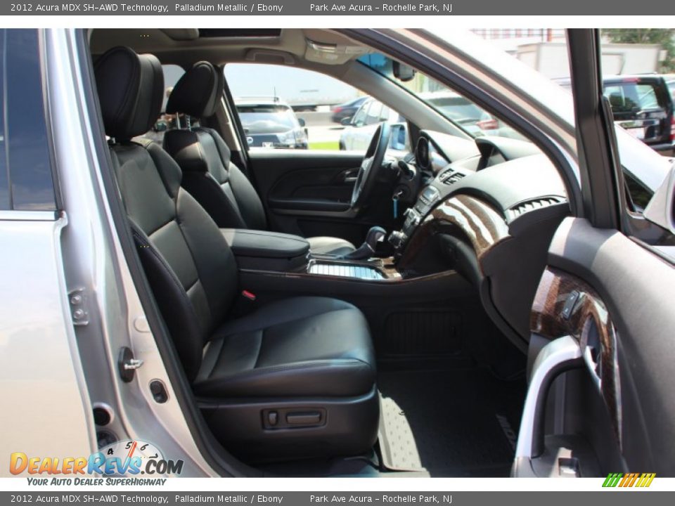 2012 Acura MDX SH-AWD Technology Palladium Metallic / Ebony Photo #28