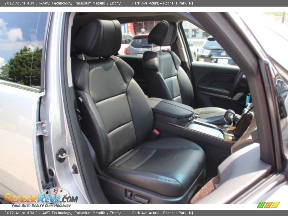 2012 Acura MDX SH-AWD Technology Palladium Metallic / Ebony Photo #29