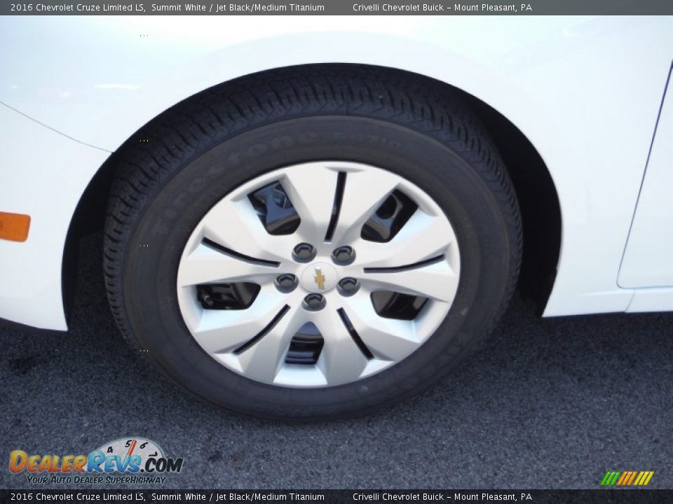 2016 Chevrolet Cruze Limited LS Summit White / Jet Black/Medium Titanium Photo #3