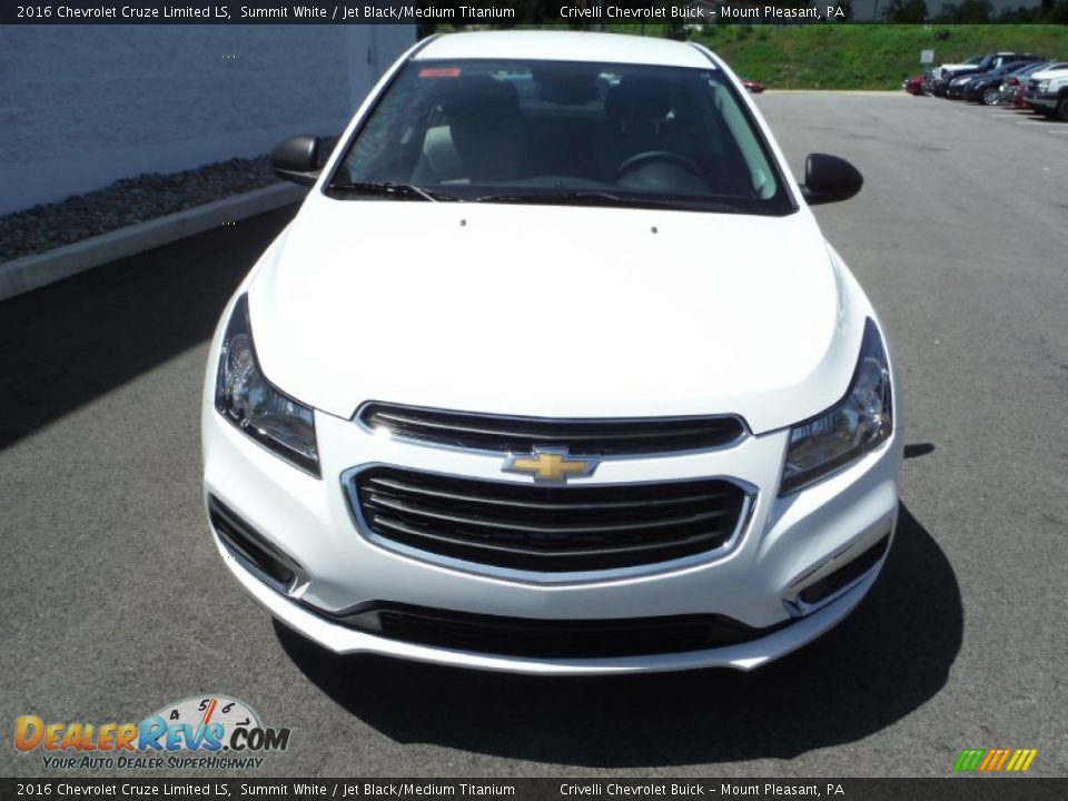 2016 Chevrolet Cruze Limited LS Summit White / Jet Black/Medium Titanium Photo #4