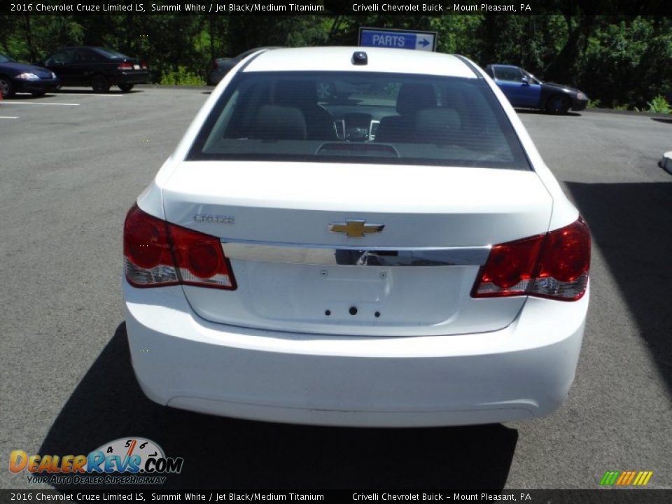 2016 Chevrolet Cruze Limited LS Summit White / Jet Black/Medium Titanium Photo #7