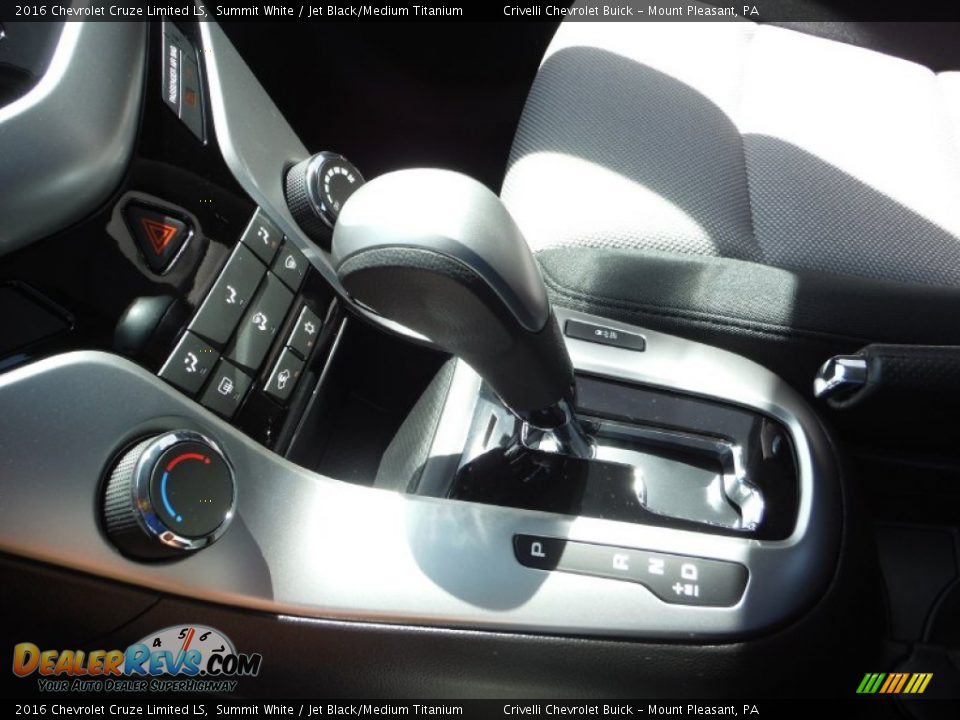 2016 Chevrolet Cruze Limited LS Summit White / Jet Black/Medium Titanium Photo #12