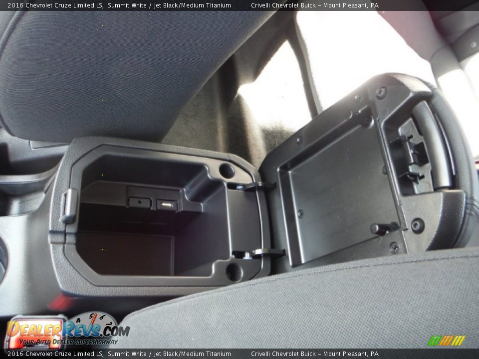2016 Chevrolet Cruze Limited LS Summit White / Jet Black/Medium Titanium Photo #13