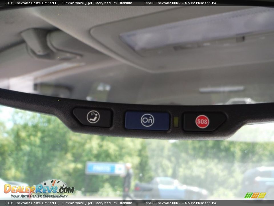 2016 Chevrolet Cruze Limited LS Summit White / Jet Black/Medium Titanium Photo #16