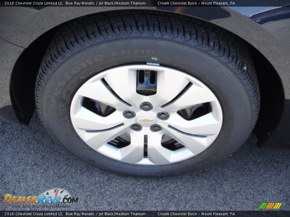 2016 Chevrolet Cruze Limited LS Blue Ray Metallic / Jet Black/Medium Titanium Photo #3
