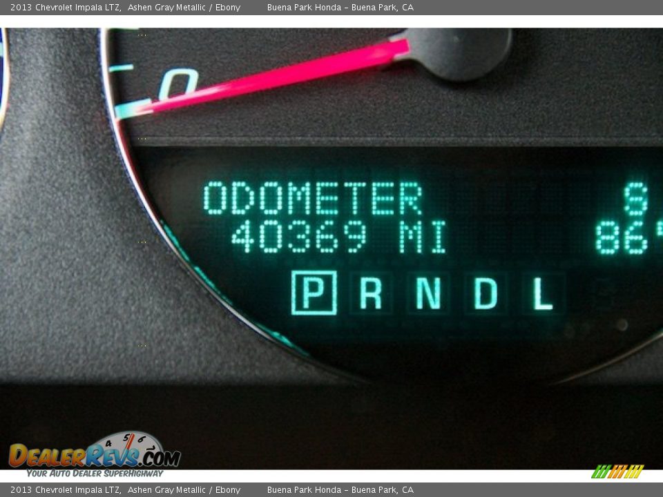 2013 Chevrolet Impala LTZ Ashen Gray Metallic / Ebony Photo #6
