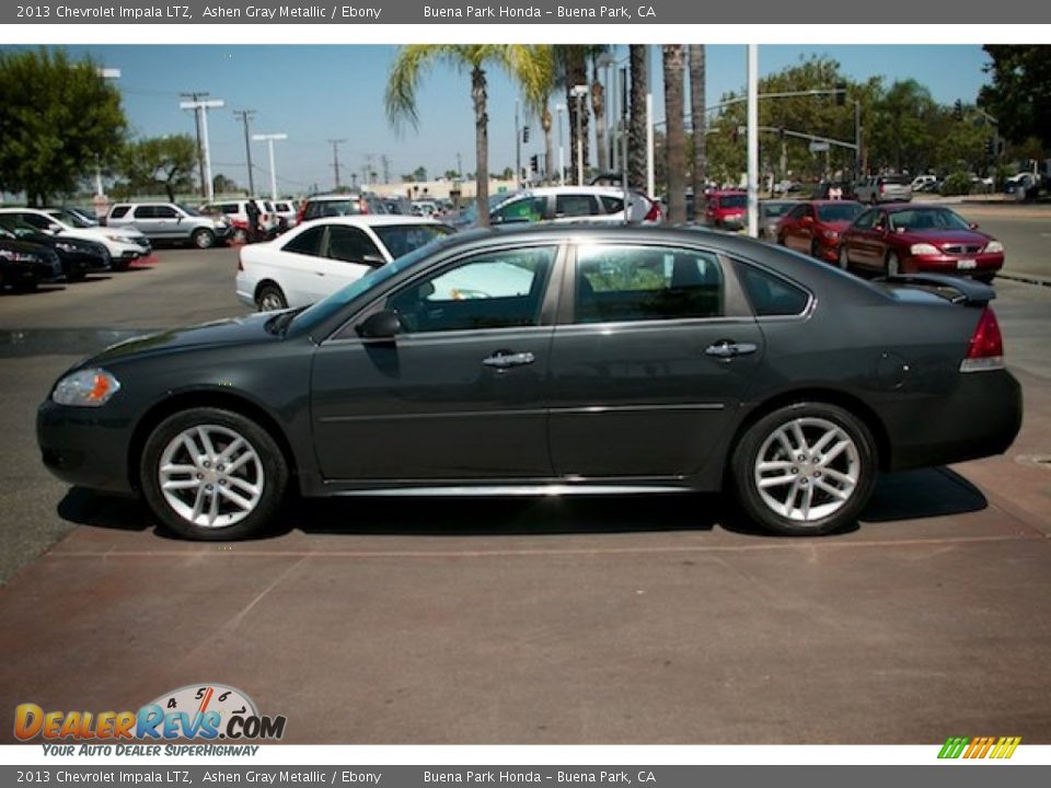 2013 Chevrolet Impala LTZ Ashen Gray Metallic / Ebony Photo #9