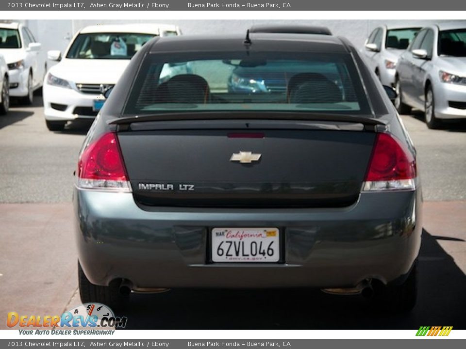 2013 Chevrolet Impala LTZ Ashen Gray Metallic / Ebony Photo #10
