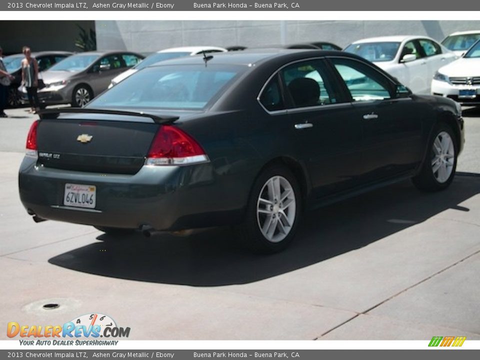 2013 Chevrolet Impala LTZ Ashen Gray Metallic / Ebony Photo #11