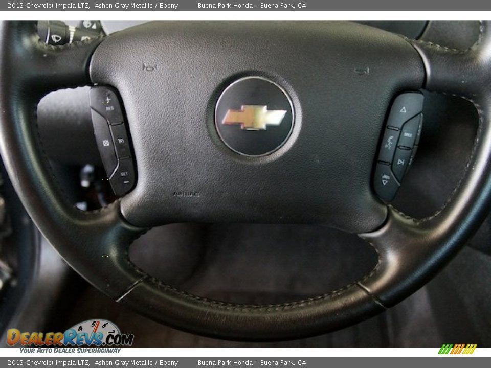 2013 Chevrolet Impala LTZ Ashen Gray Metallic / Ebony Photo #13