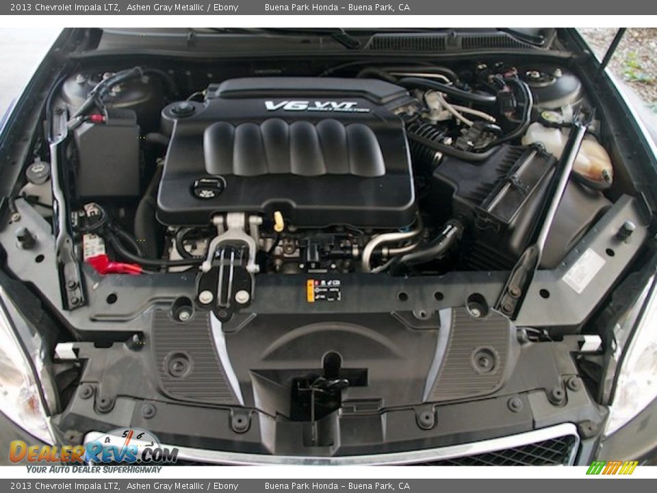 2013 Chevrolet Impala LTZ Ashen Gray Metallic / Ebony Photo #25