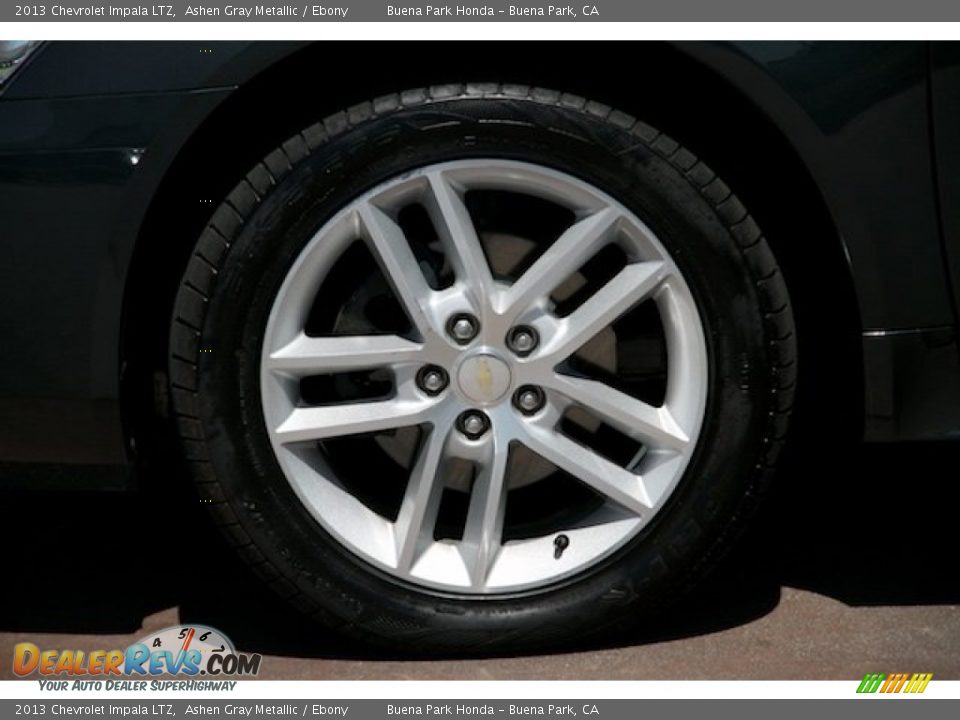 2013 Chevrolet Impala LTZ Ashen Gray Metallic / Ebony Photo #26
