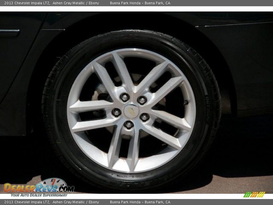 2013 Chevrolet Impala LTZ Ashen Gray Metallic / Ebony Photo #27