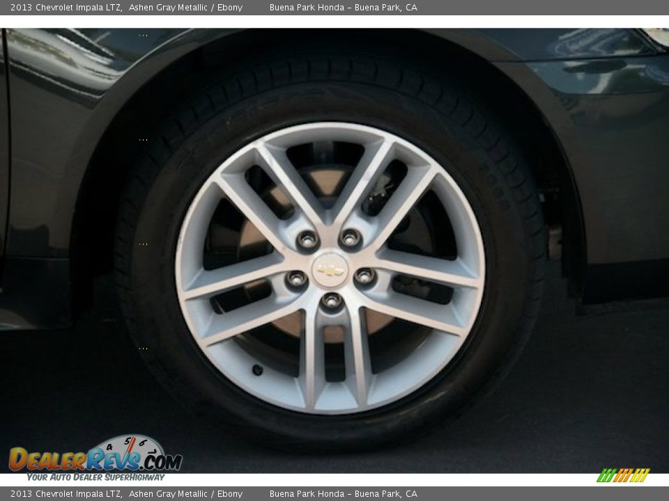 2013 Chevrolet Impala LTZ Ashen Gray Metallic / Ebony Photo #29