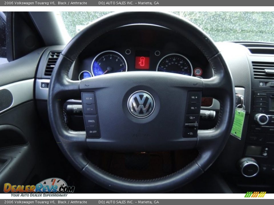 2006 Volkswagen Touareg V6 Black / Anthracite Photo #15