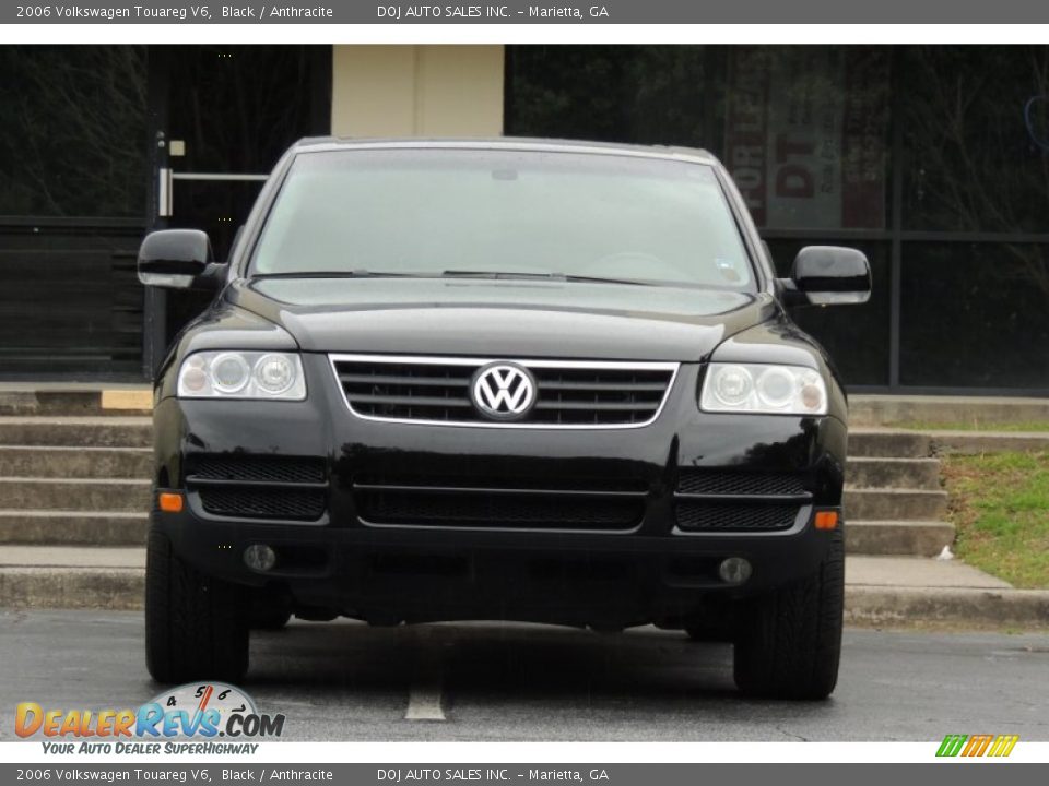 2006 Volkswagen Touareg V6 Black / Anthracite Photo #24