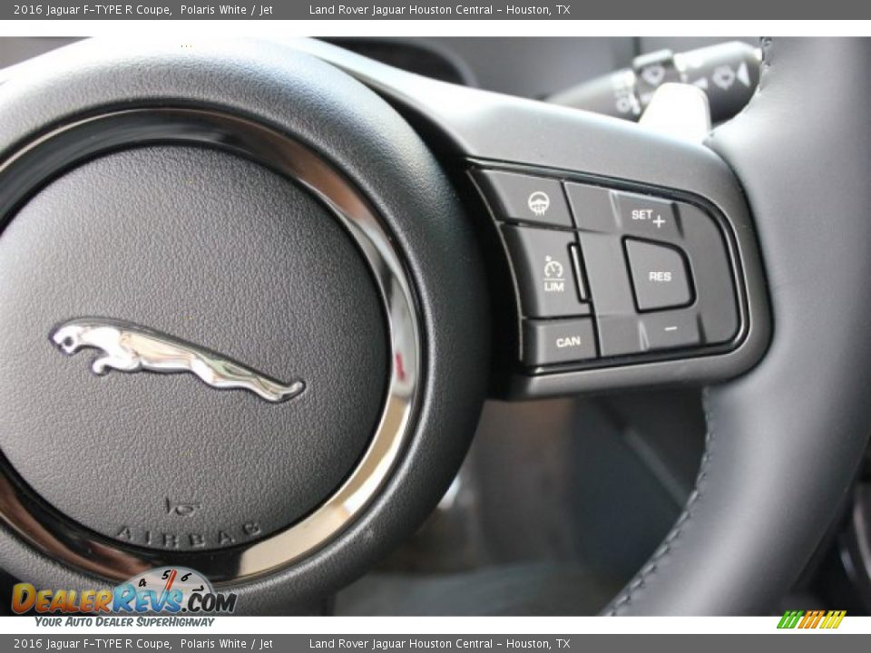 Controls of 2016 Jaguar F-TYPE R Coupe Photo #30