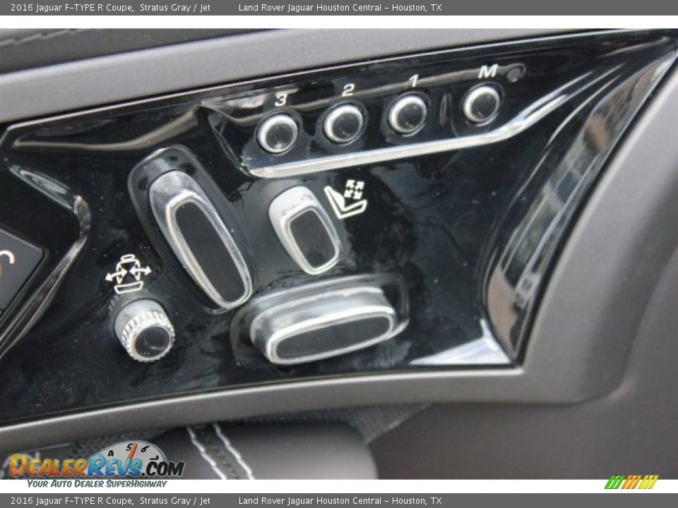 Controls of 2016 Jaguar F-TYPE R Coupe Photo #14