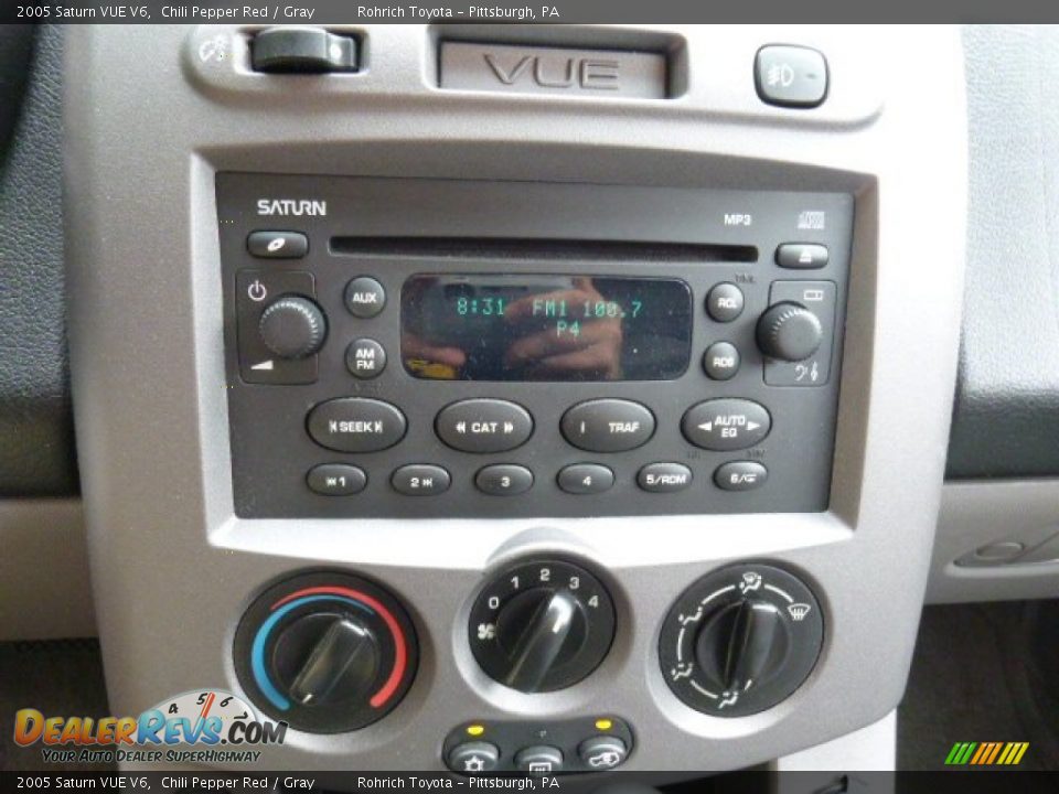 2005 Saturn VUE V6 Chili Pepper Red / Gray Photo #2