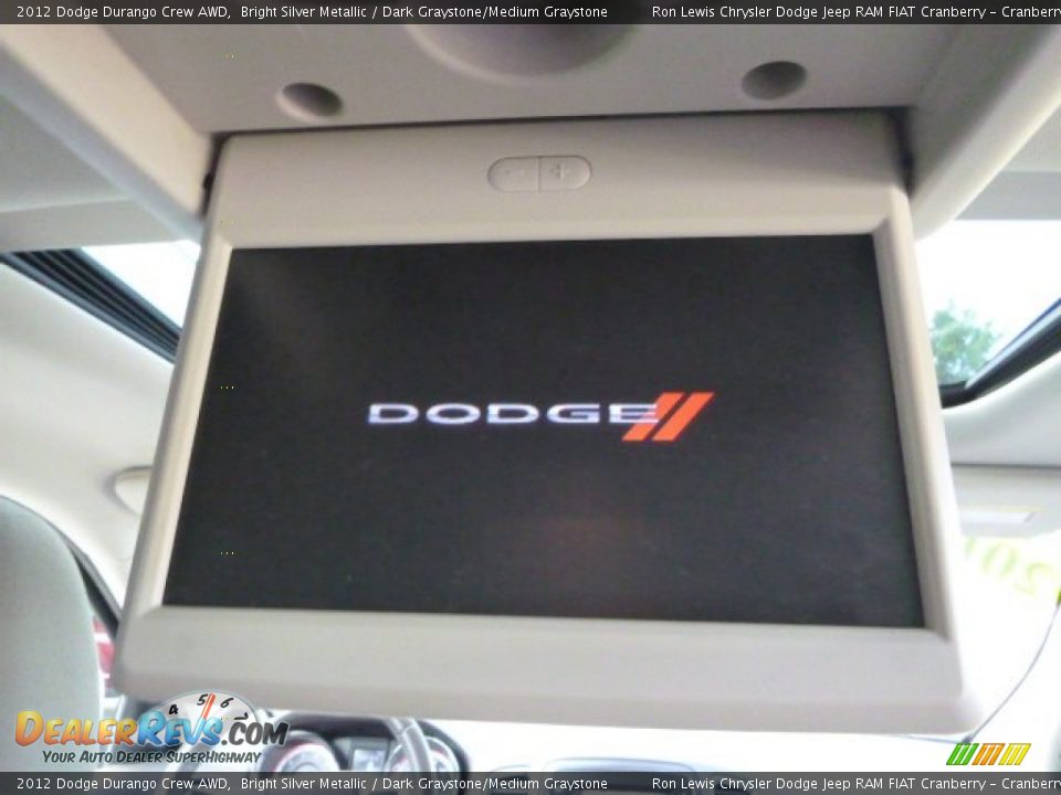 2012 Dodge Durango Crew AWD Bright Silver Metallic / Dark Graystone/Medium Graystone Photo #11