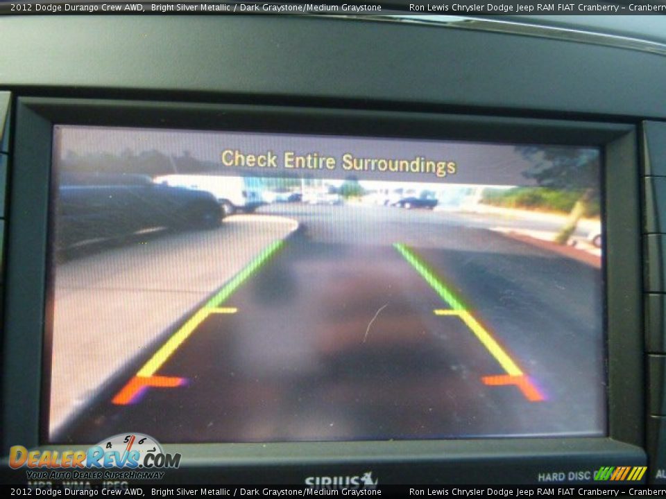 2012 Dodge Durango Crew AWD Bright Silver Metallic / Dark Graystone/Medium Graystone Photo #18