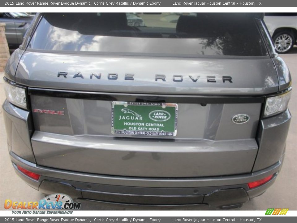 2015 Land Rover Range Rover Evoque Dynamic Corris Grey Metallic / Dynamic Ebony Photo #8