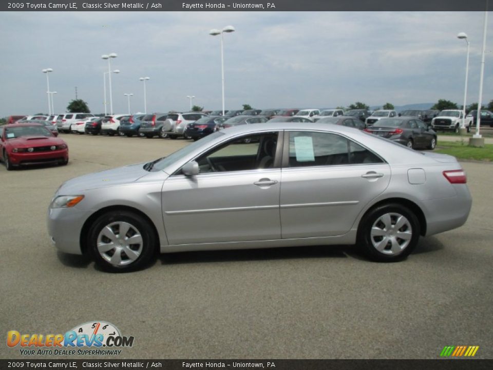 2009 Toyota Camry LE Classic Silver Metallic / Ash Photo #4