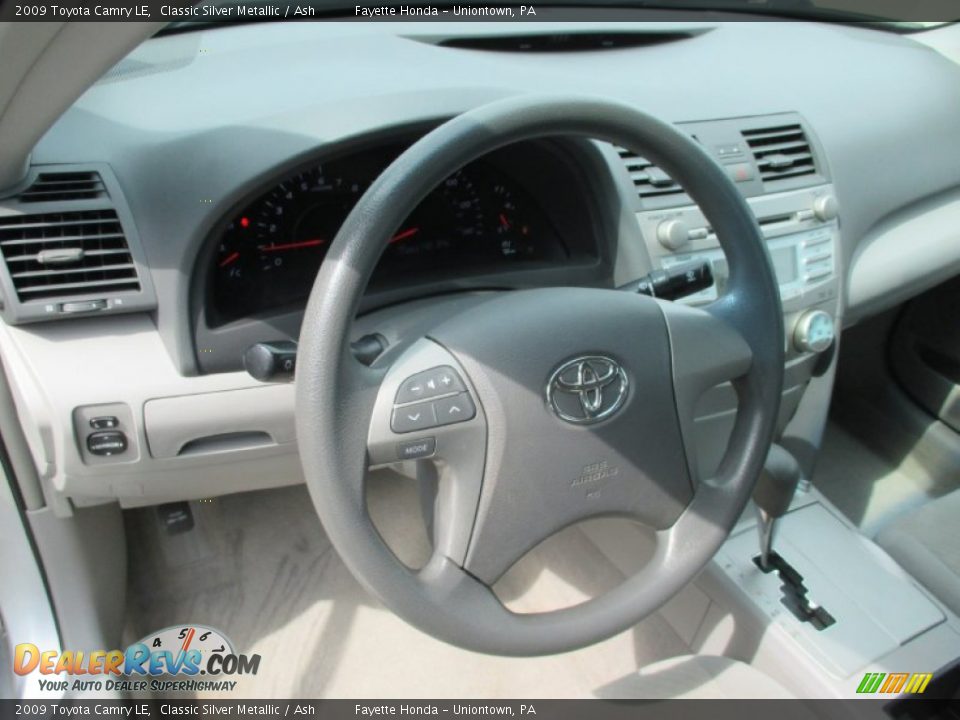 2009 Toyota Camry LE Classic Silver Metallic / Ash Photo #10