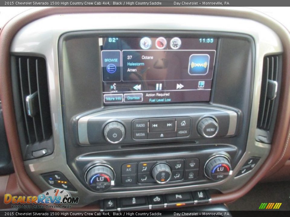 Controls of 2015 Chevrolet Silverado 1500 High Country Crew Cab 4x4 Photo #17