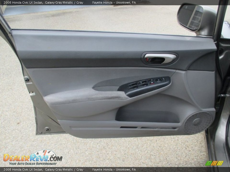 Door Panel of 2008 Honda Civic LX Sedan Photo #6