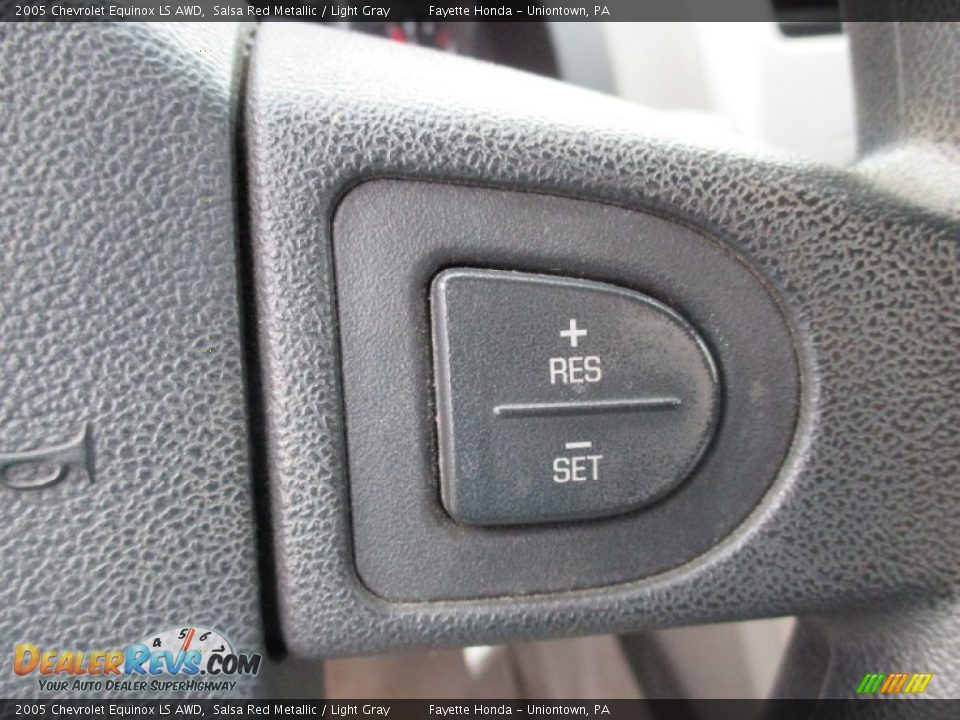 2005 Chevrolet Equinox LS AWD Salsa Red Metallic / Light Gray Photo #13