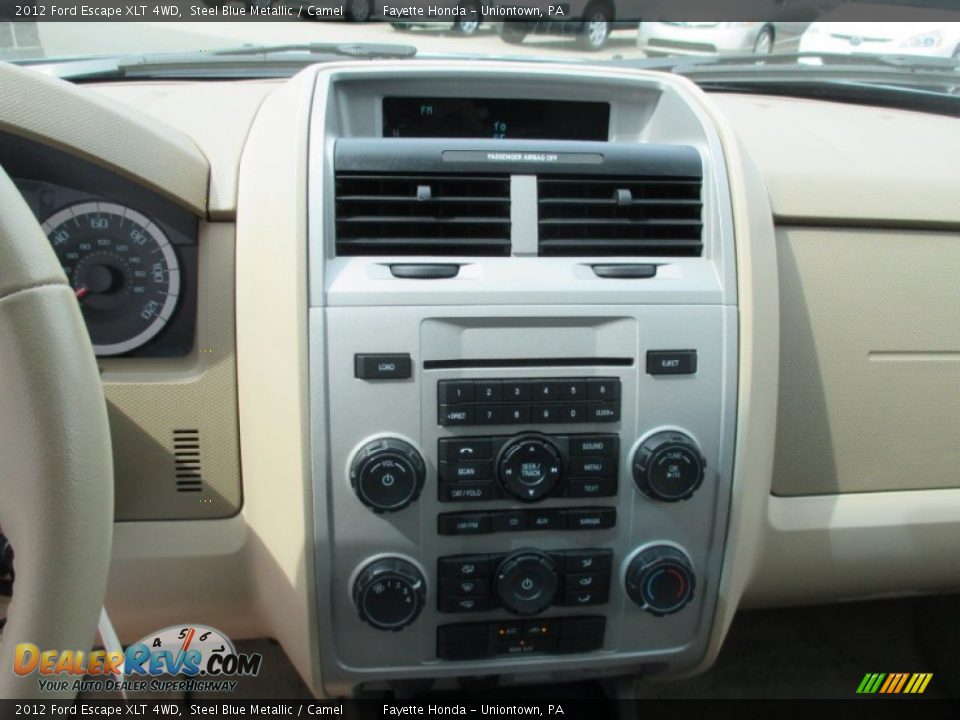 2012 Ford Escape XLT 4WD Steel Blue Metallic / Camel Photo #13
