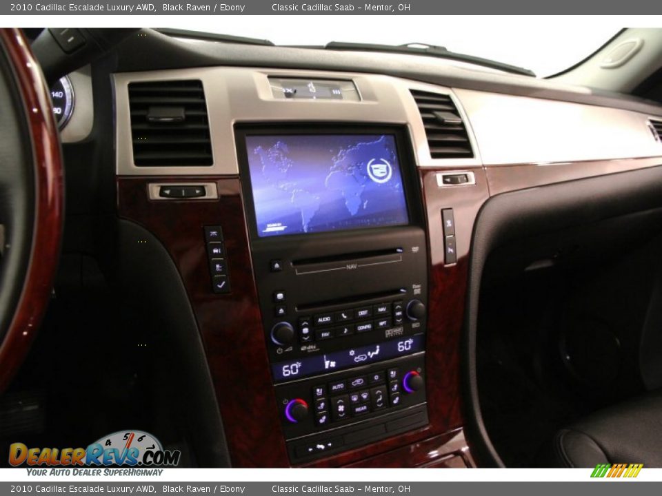 2010 Cadillac Escalade Luxury AWD Black Raven / Ebony Photo #8