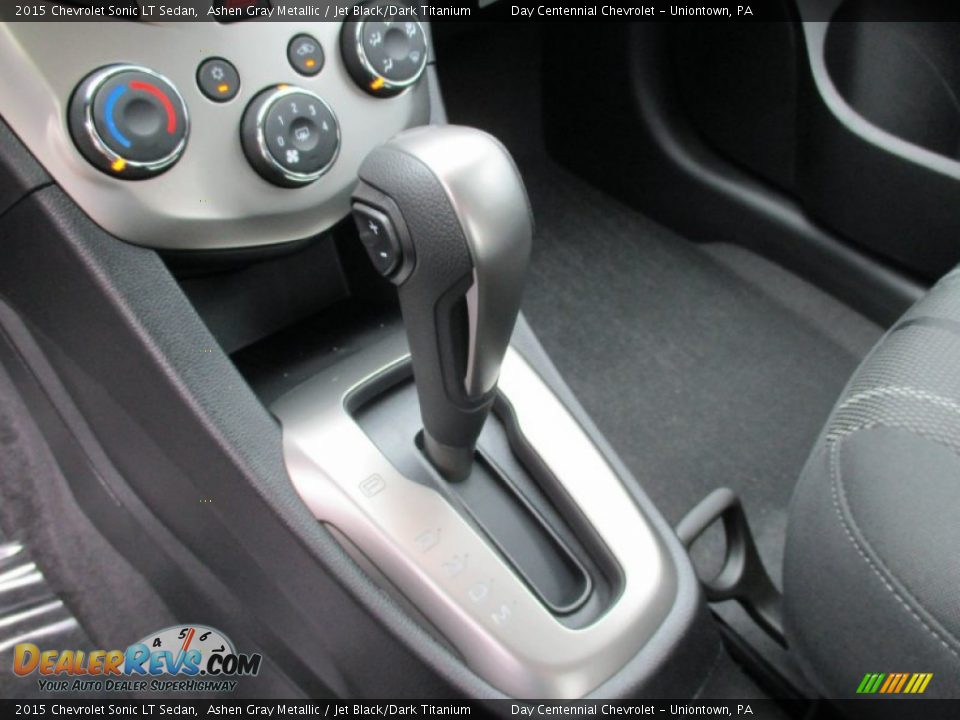 2015 Chevrolet Sonic LT Sedan Ashen Gray Metallic / Jet Black/Dark Titanium Photo #15