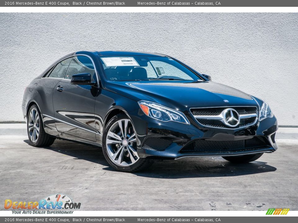 Front 3/4 View of 2016 Mercedes-Benz E 400 Coupe Photo #8