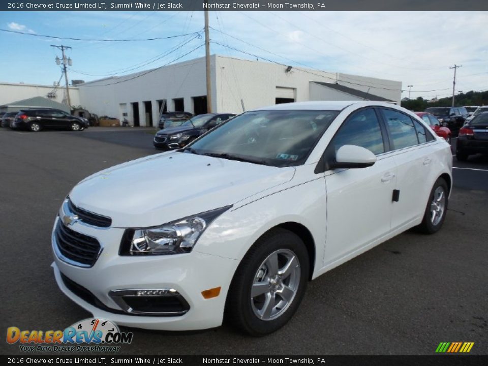 2016 Chevrolet Cruze Limited LT Summit White / Jet Black Photo #1