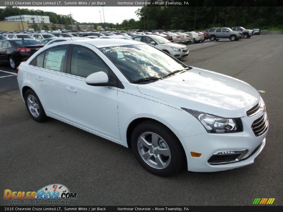 2016 Chevrolet Cruze Limited LT Summit White / Jet Black Photo #3