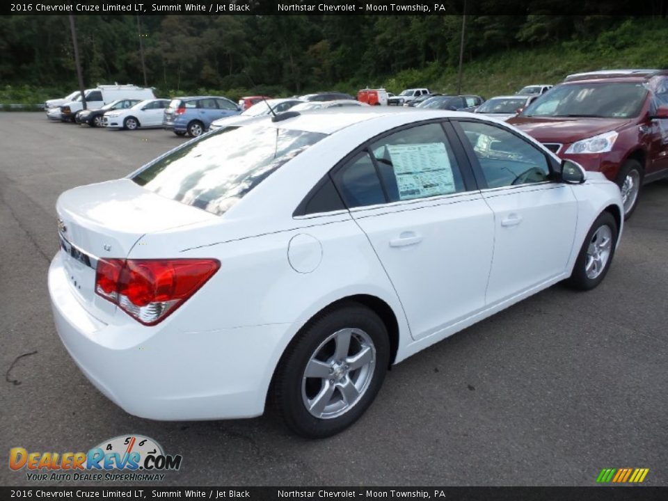 2016 Chevrolet Cruze Limited LT Summit White / Jet Black Photo #6