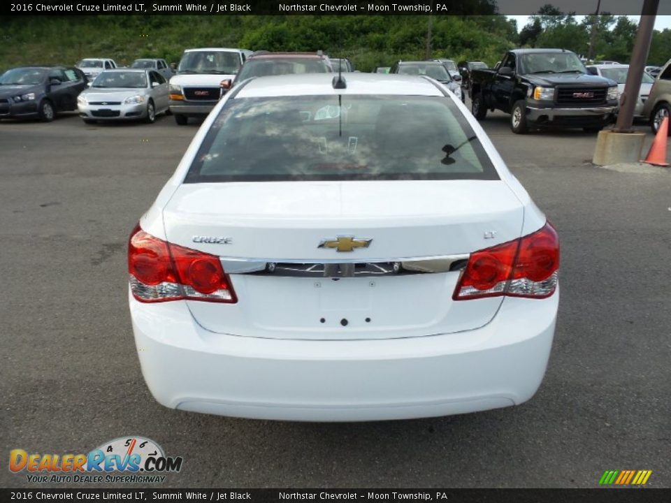 2016 Chevrolet Cruze Limited LT Summit White / Jet Black Photo #7