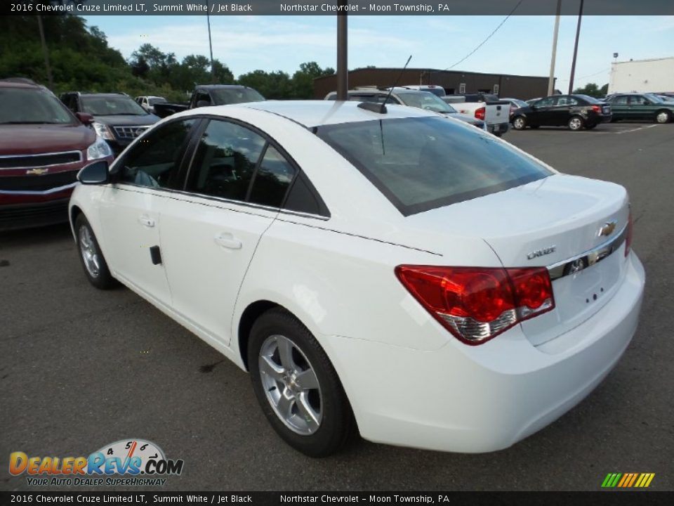 2016 Chevrolet Cruze Limited LT Summit White / Jet Black Photo #8
