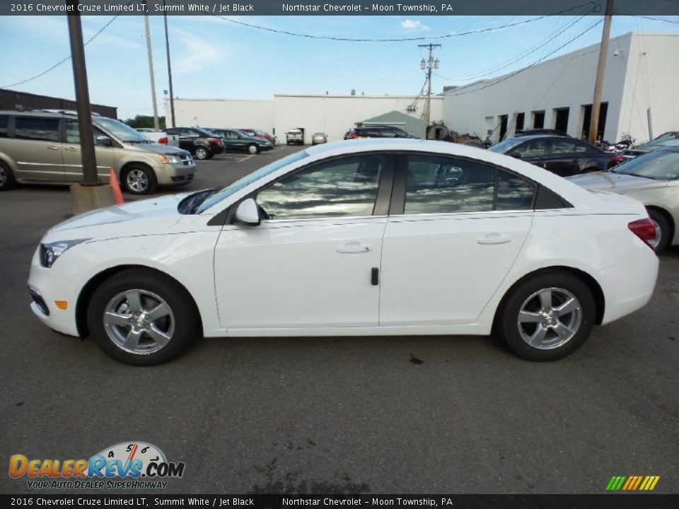 2016 Chevrolet Cruze Limited LT Summit White / Jet Black Photo #9