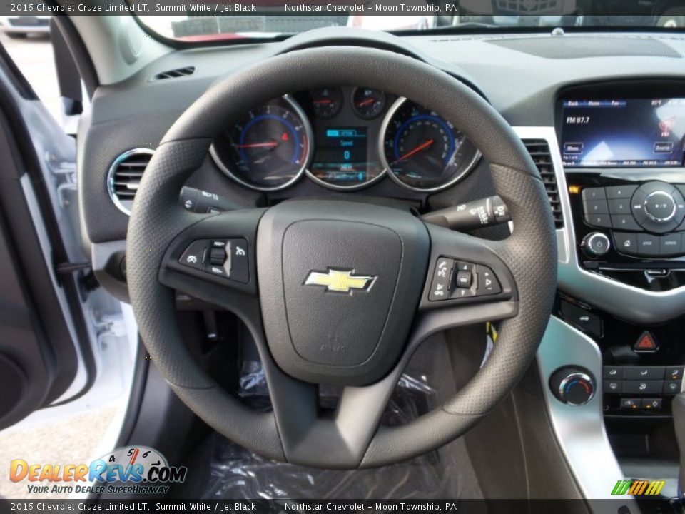 2016 Chevrolet Cruze Limited LT Summit White / Jet Black Photo #17